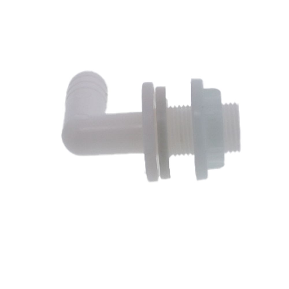 Replacement Water Softener Brine Tank Overflow Adapter - 1/2" ID Barb