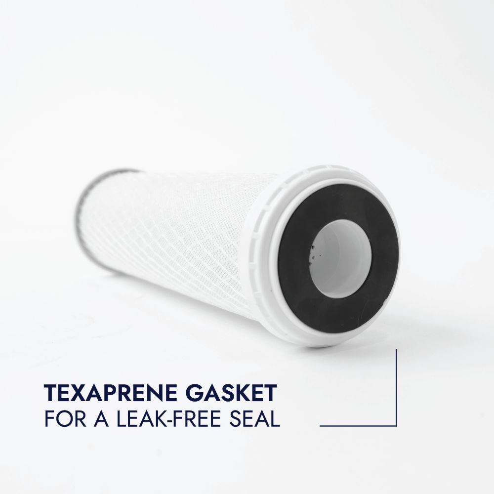 Neo-Pure CTO1-2510 9-7/8" x 2-1/2" Coconut Shell Carbon Block Filter 5 micron