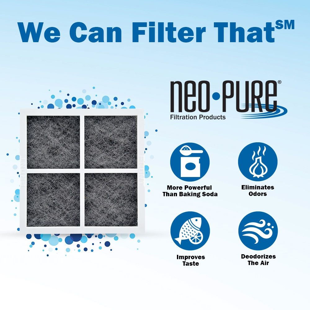 LG LT120F Compatible Replacement Clean Air Filter Twin Pack by Neo-Pure