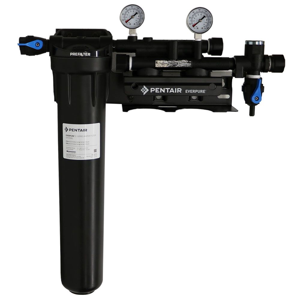 Everpure EV9293-22 Coldrink/Insurice Twin Manifold with 20" Prefilter