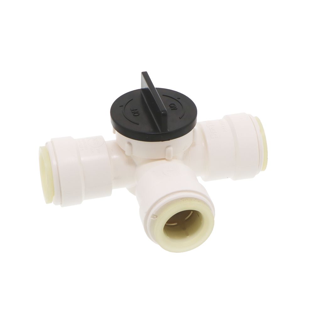Watts AquaLock/SeaTech - 3 Way By-Pass Valve Type 41 - 1/2 CTS x 1/2 CTS x 1/2 CTS