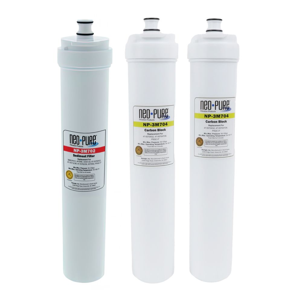 Neo-Pure NP-SQC40T SQC Compatible Prefilter and Postfilter Kit