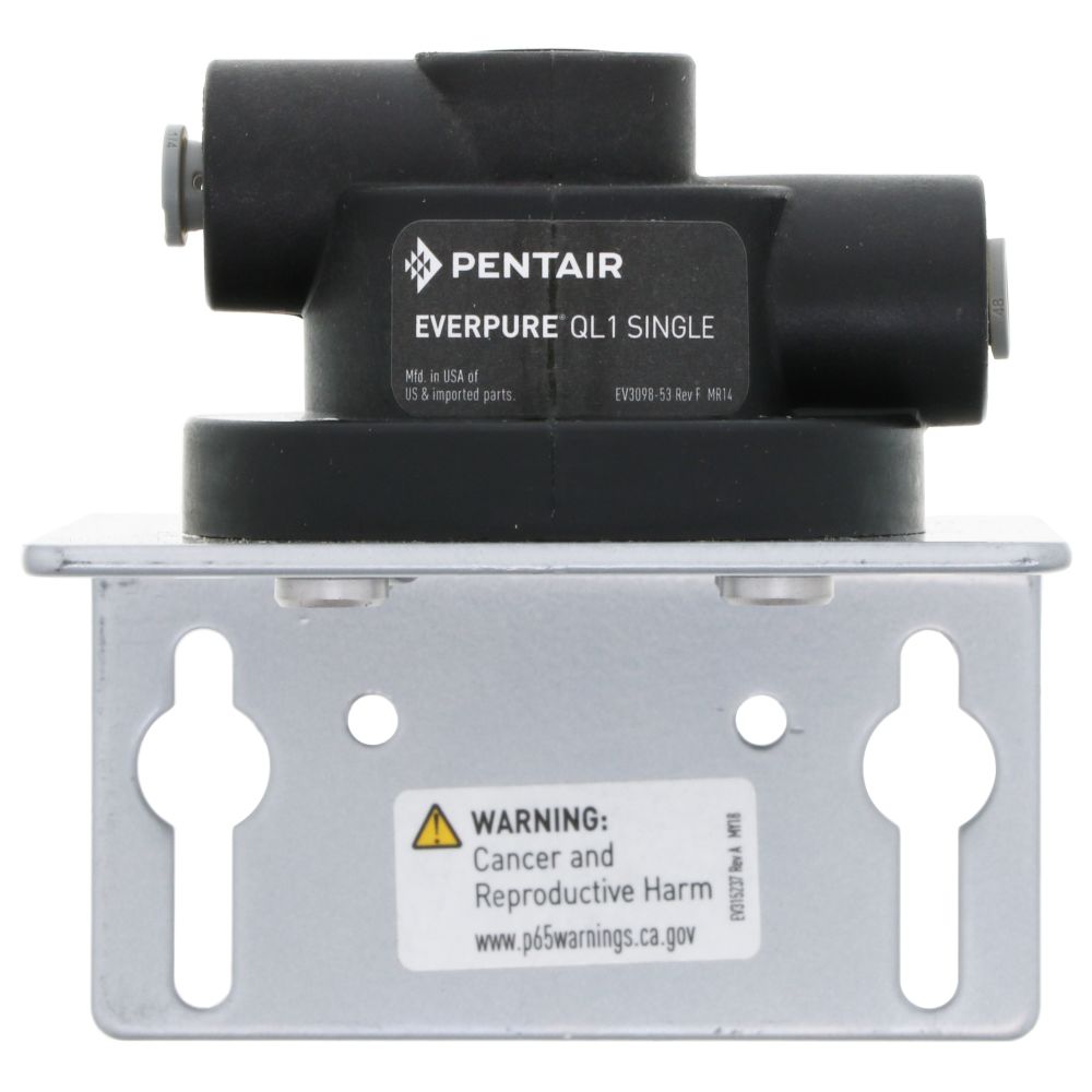 QL1 Single Filter Head, 1/4 John Guest