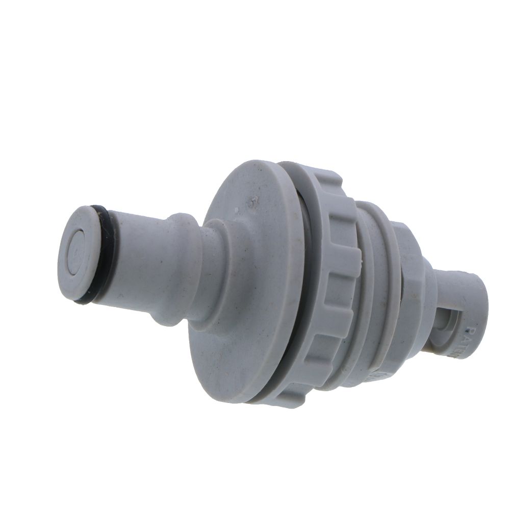 NS4D42002 Valved Panel Mount Hose Barb Coupling Insert 1/8 ID Barb