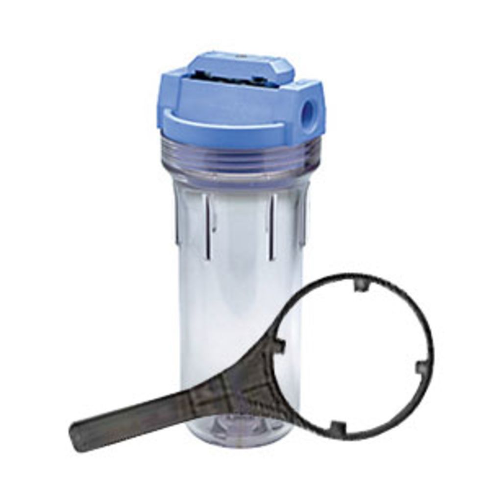 HF-360 10" Standard Filter Housing Blue/Clear VIH w/ PR - 3/4" FPT