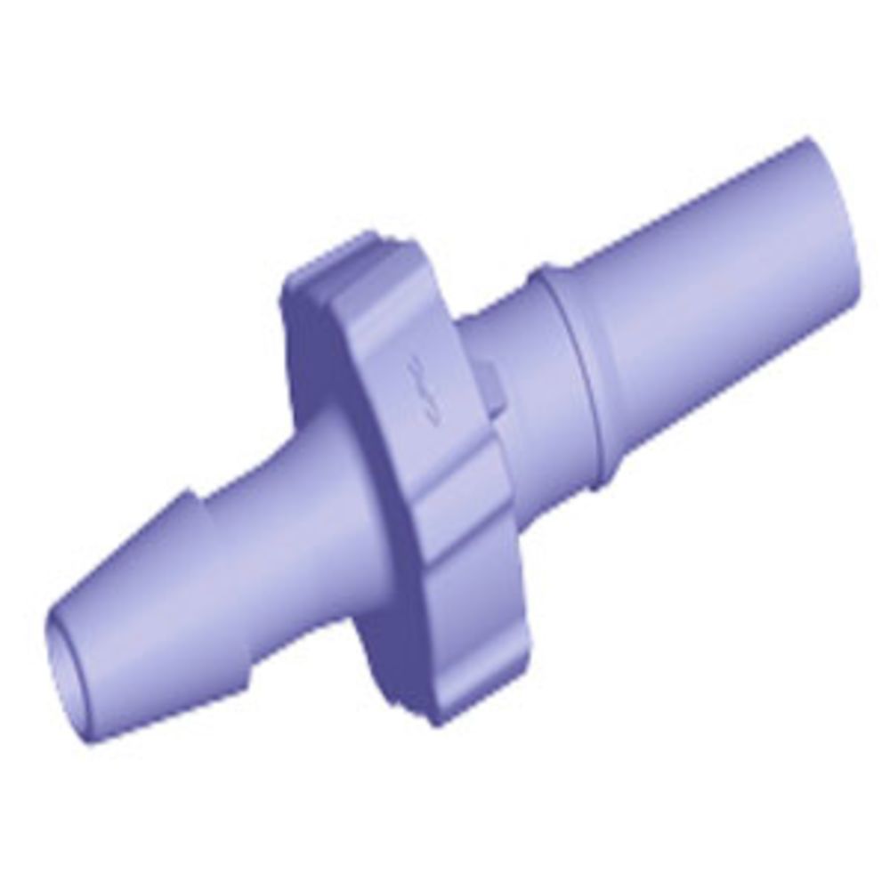 SLM4191 Luer Fitting Purple Tint Polycarbonate Male Slip Luer X 1/8 HB