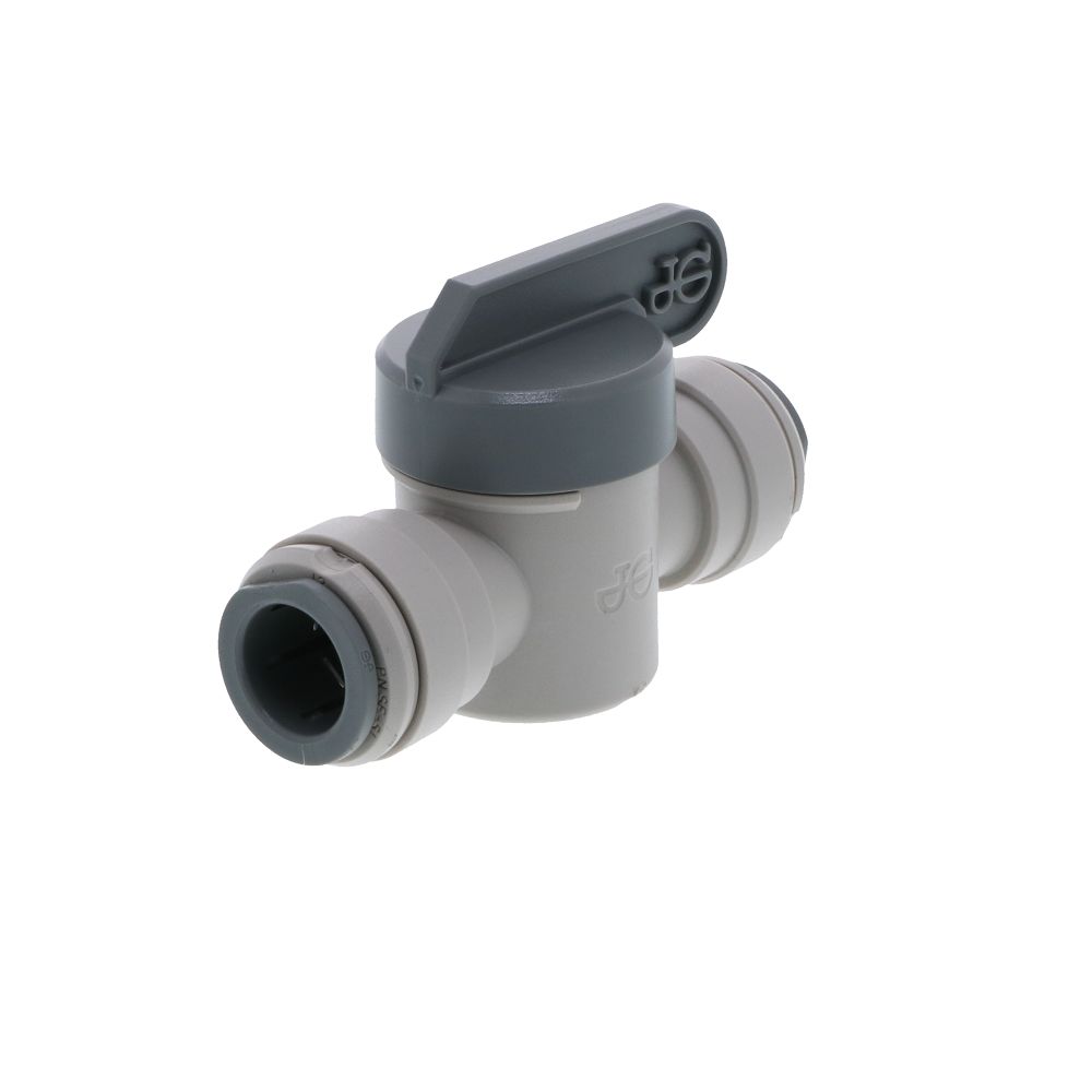 John Guest Shut-Off Valve-Acetal, Long Handle - 1/2 x 1/2