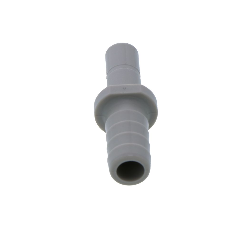 DMfit Stem Barb Straight Connector - 5/16 OD Stem x 3/8 ID Barb