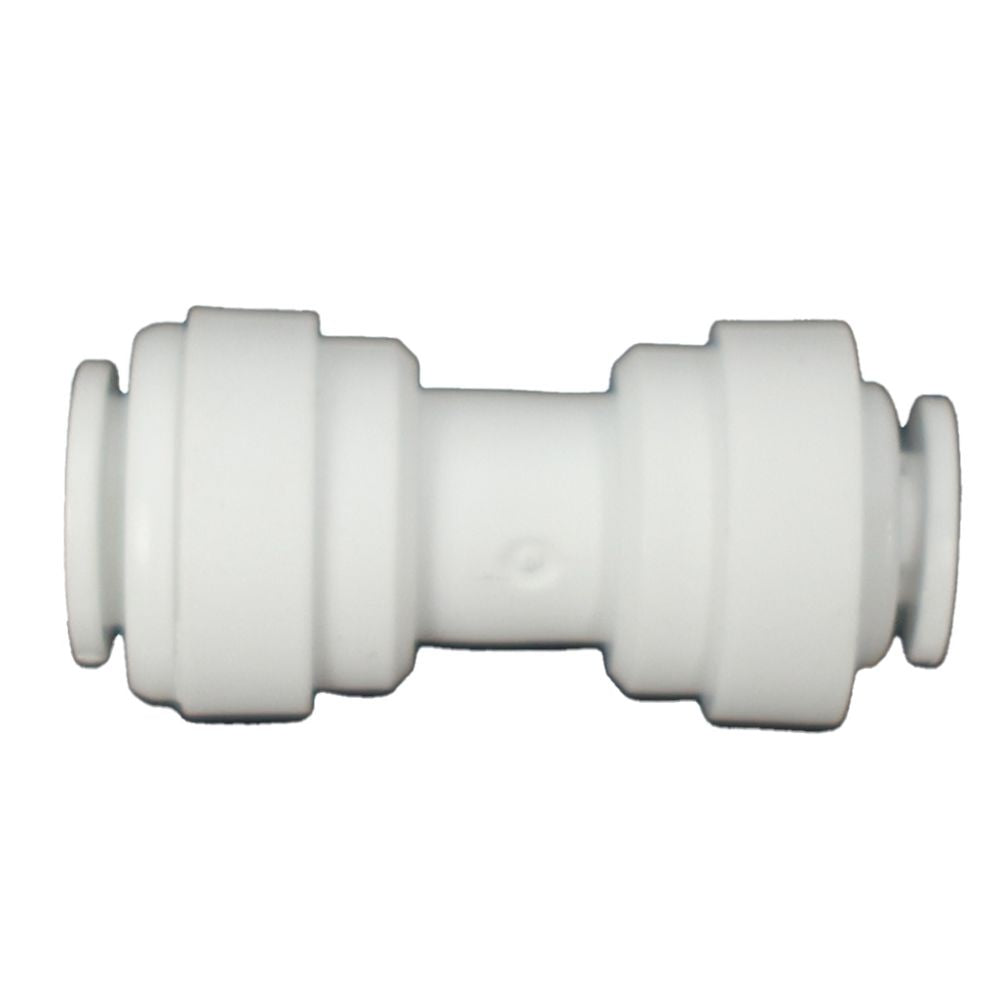 Union Connector Acetal 3/8 qc x 1/4 qc