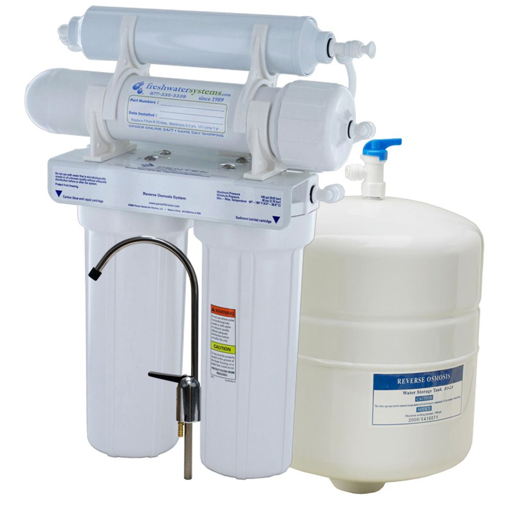 Pentek RO-2550 4-Stage 50 GPD NSF Certified Reverse Osmosis System