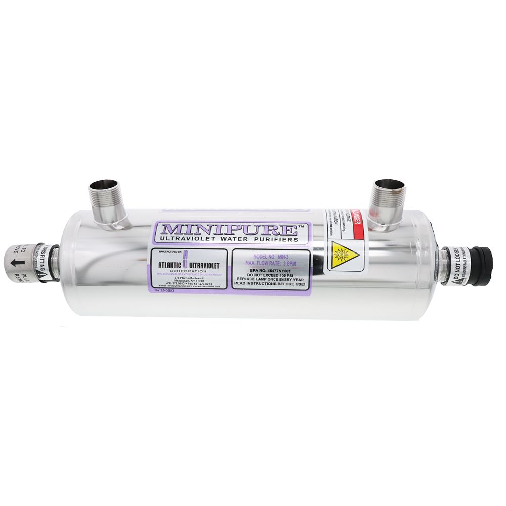MiniPure MIN-3, 3 gpm, Ultraviolet Water Purifier
