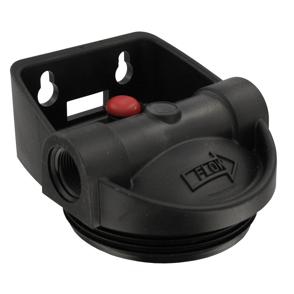 Pentek 154646 Black Integral Bracket Cap for 3G Standard Housings w/ PR - 3/4" FPT