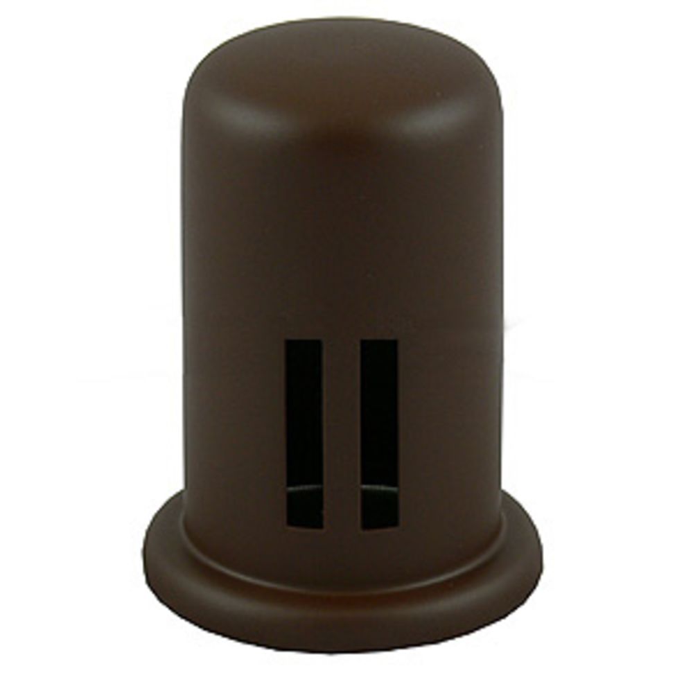 Brass Cover Cap for Twin Inlet Air Gap - Weathered Copper