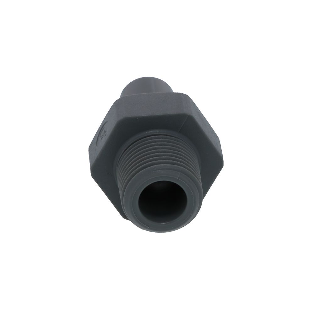 John Guest Stem Adapter BSPT - 3/8 x 1/4 BSPT