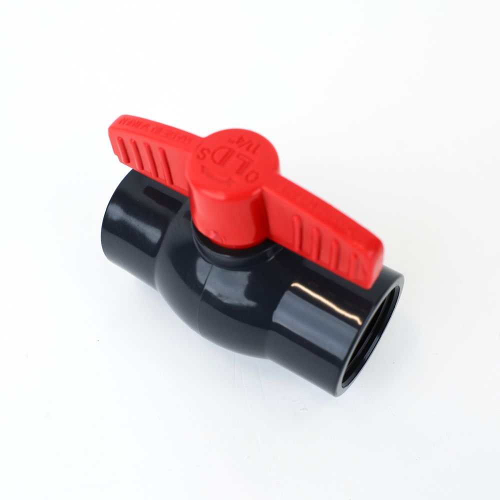 Schedule 80 PVC Molded-In-Place Ball Valve 1-1/4" FIPS