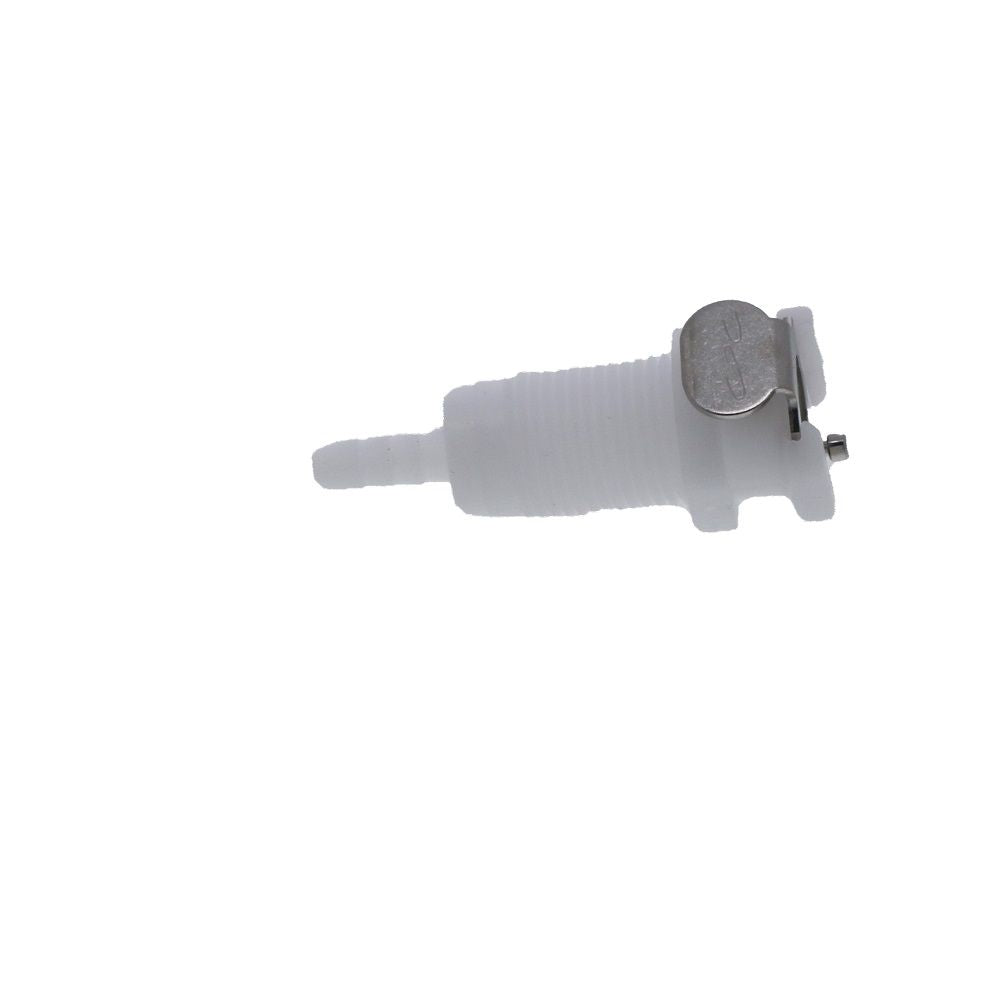 PMC1602 Panel Mount Hose Barb Coupling Body 1/8 ID Barb