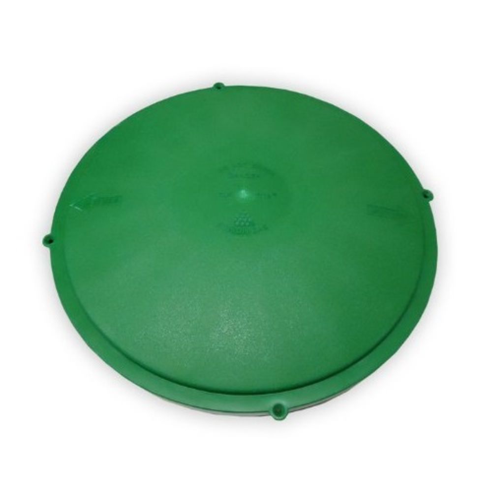 16" Domed Green Lid