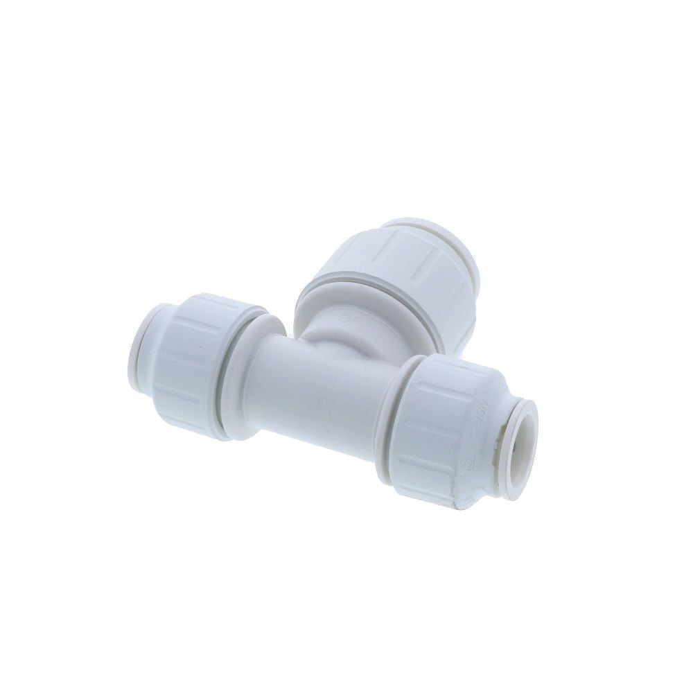 John Guest Reducing Tee - 1/2 x 1/2 x 3/4 CTS