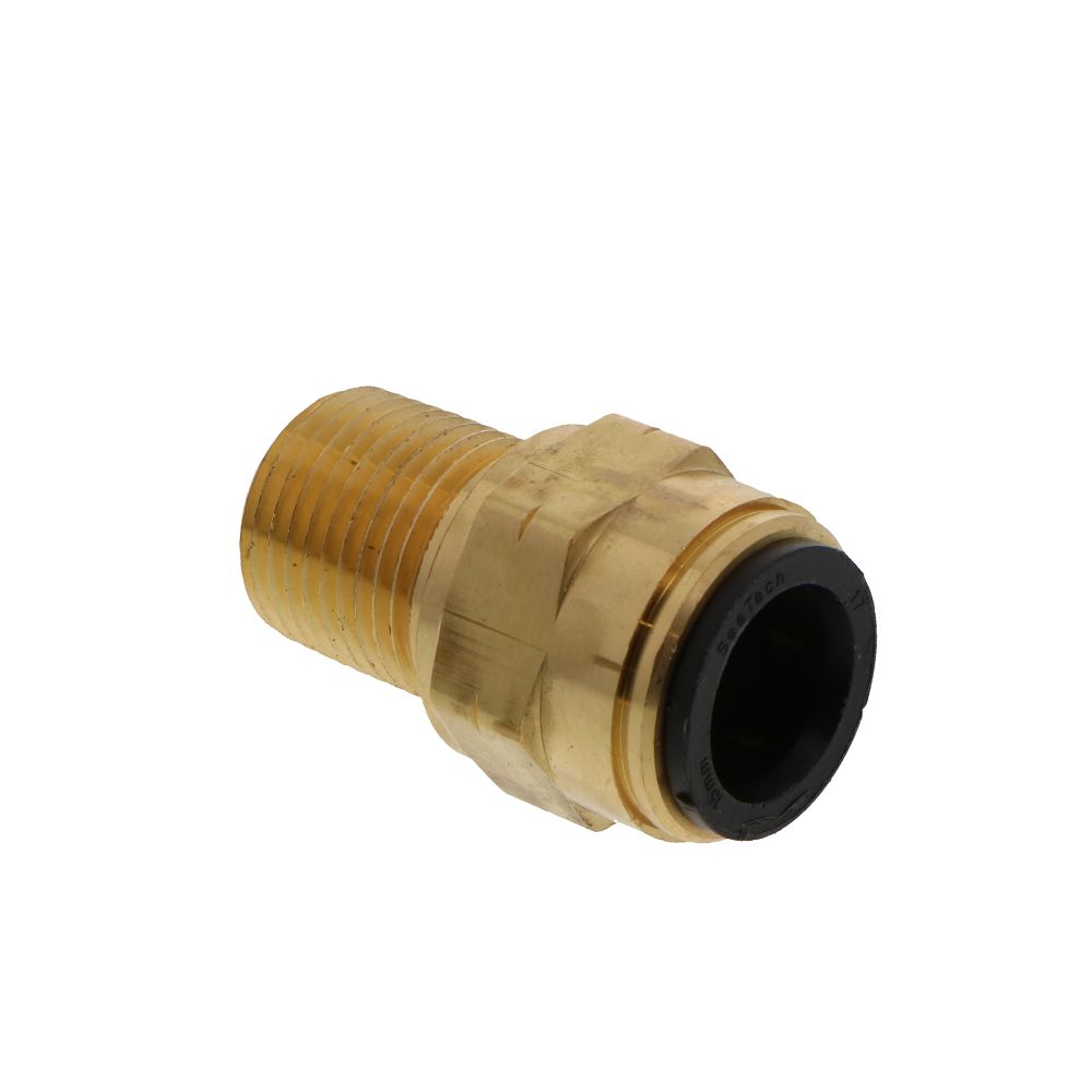 Watts AquaLock/SeaTech - Brass Male Connector - 15mm x 1/2 NPT