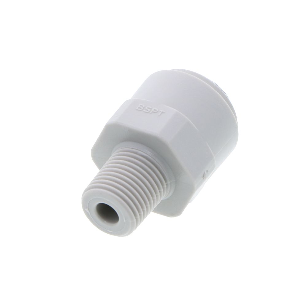 John Guest Male Connector BSPT - 1/4 x 1/8 BSPT