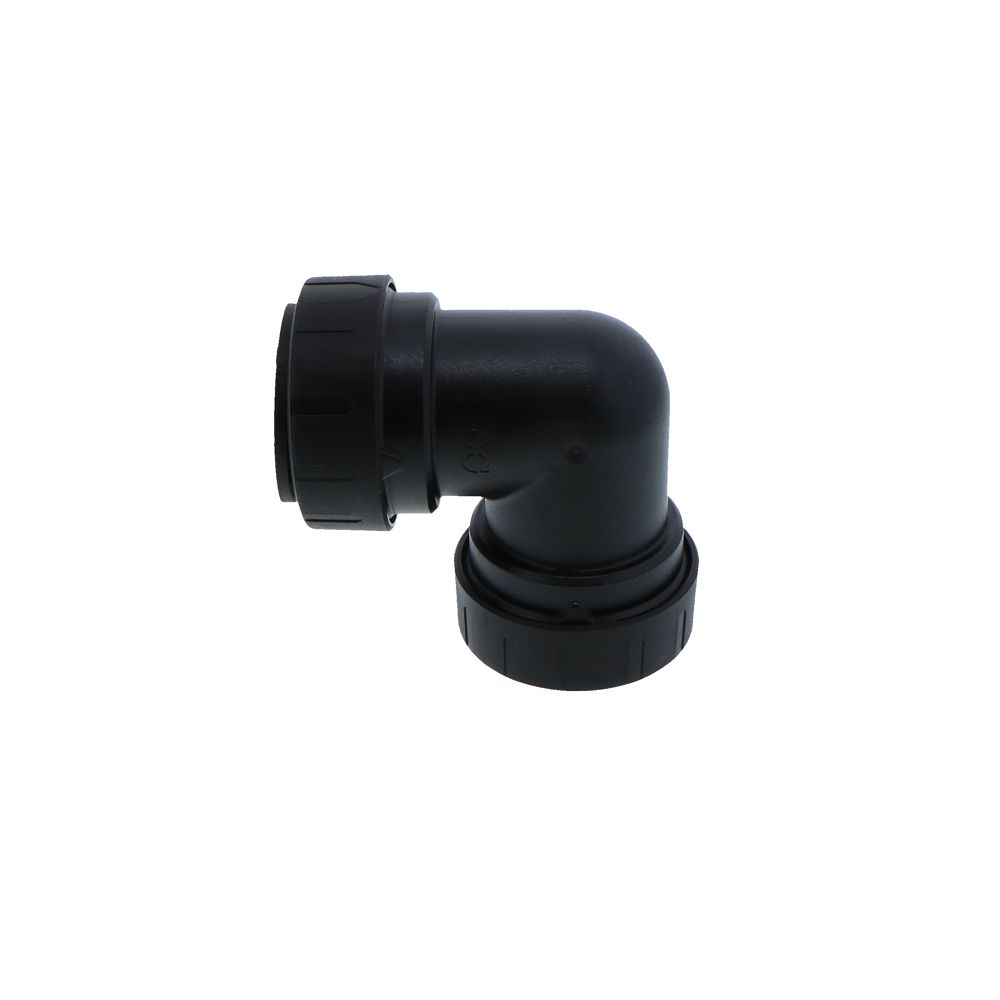 John Guest Black Union Elbow - 3/4 CTS