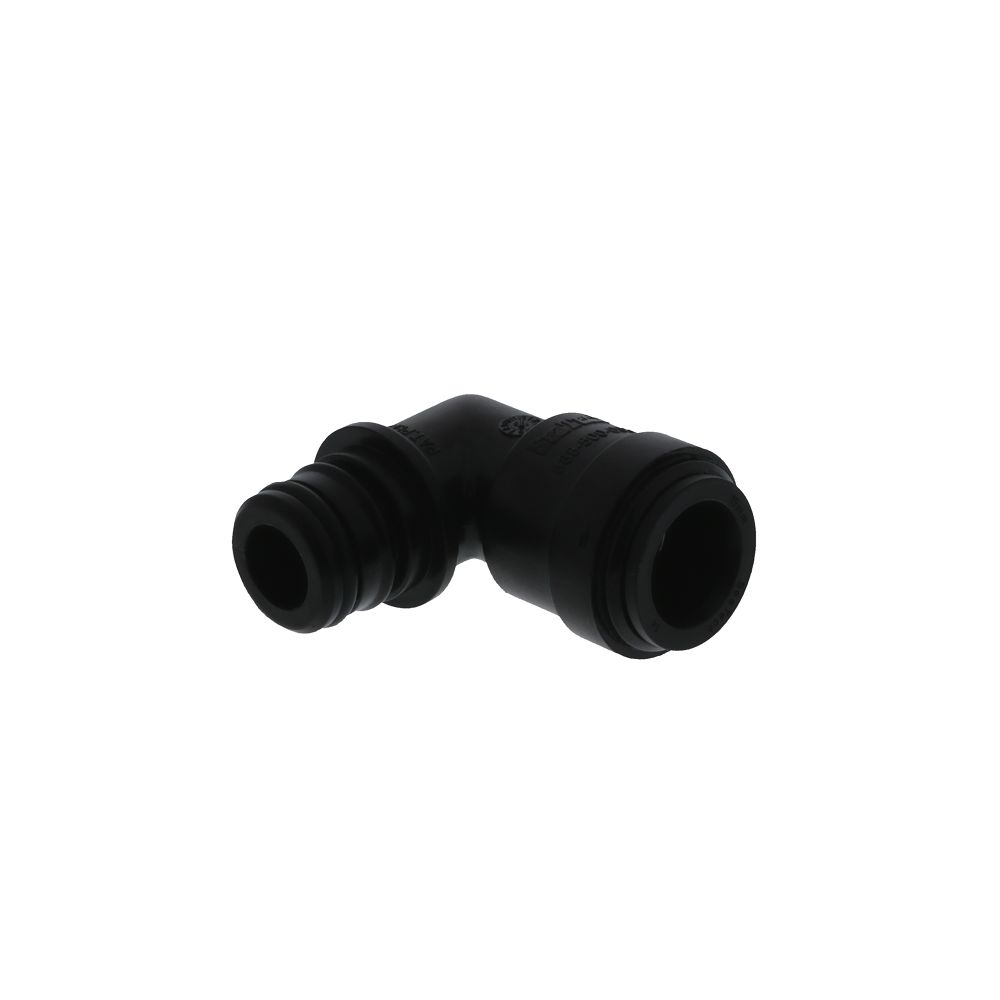 Watts AquaLock/SeaTech - Quad Port Elbow Pump Fitting Black - 1/2" CTS x 3/4"