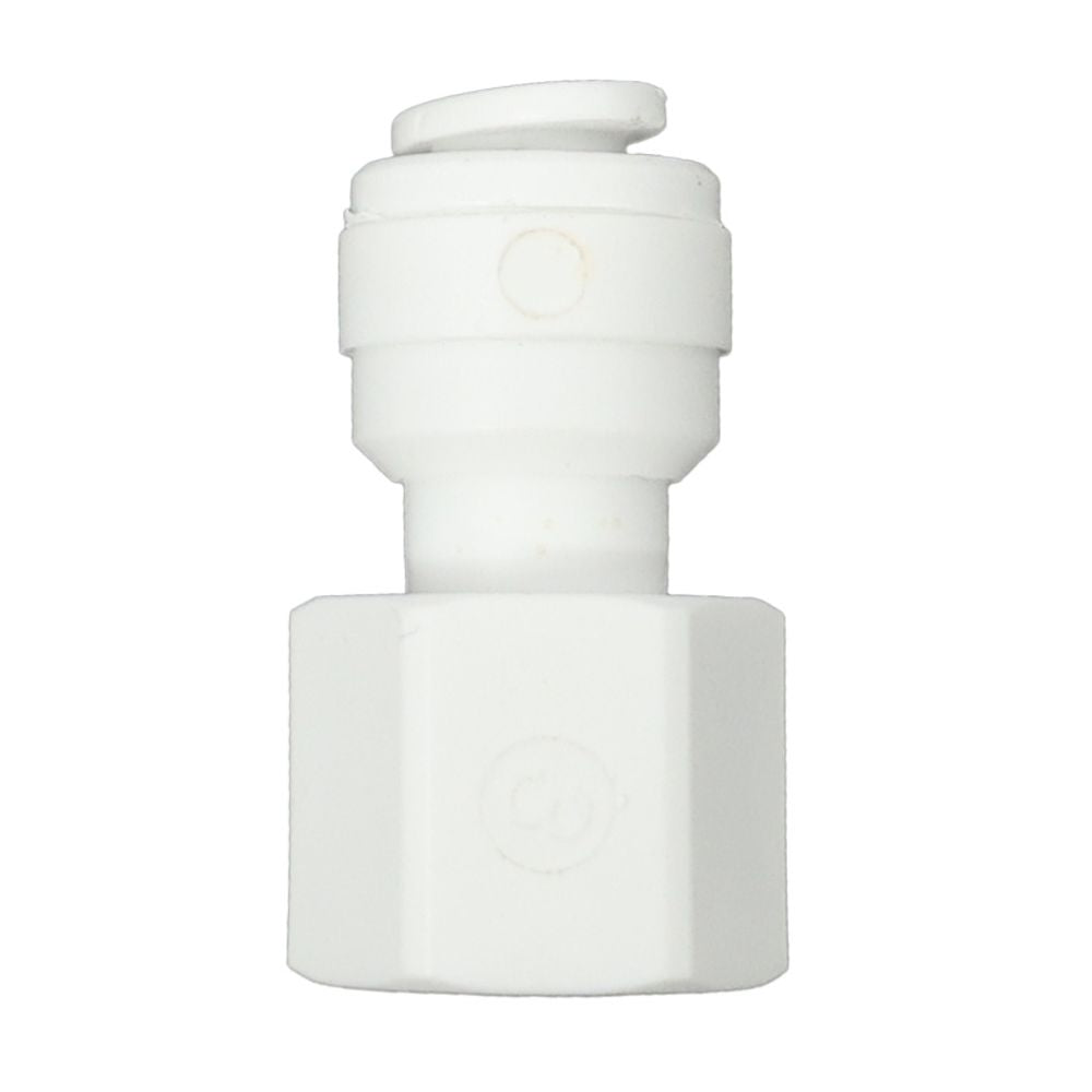 FeMale Adaptor Acetal 1/4 qc x 7/16 MNPT-6 thread