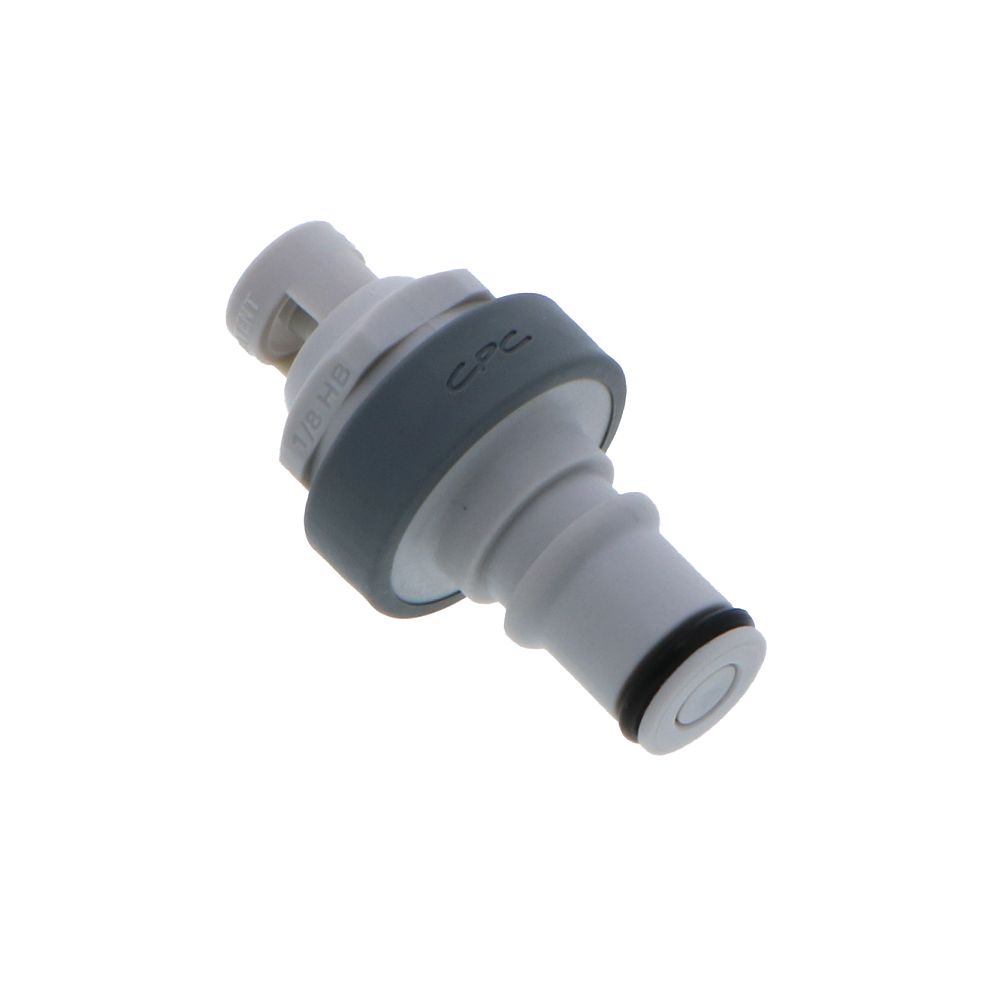 NS4D22002 Valved In-Line Hose Barb Coupling Insert 1/8 ID Barb