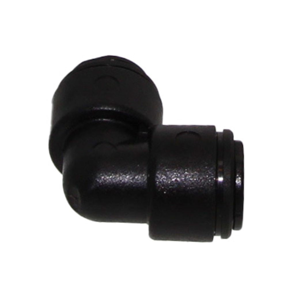 John Guest Union Elbow BLACK ACETAL - 8mm