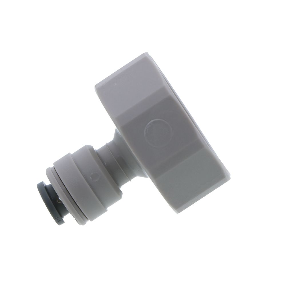 John Guest Tap Adaptor BSP Thread - 1/4" x 3/4" BSP Flat End