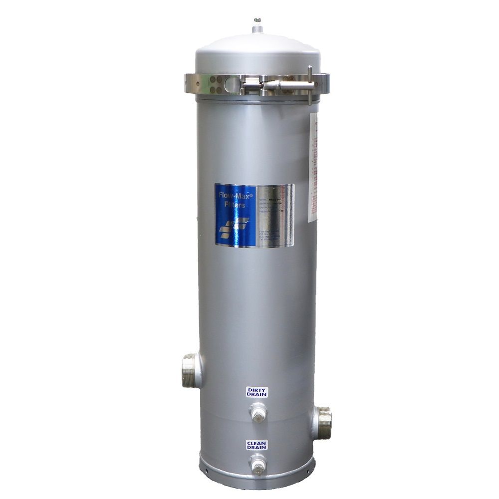 Flow-Max FM4X2 Commercial Multi-Cartridge Housing - 4 Cartridge, 40-60GPM