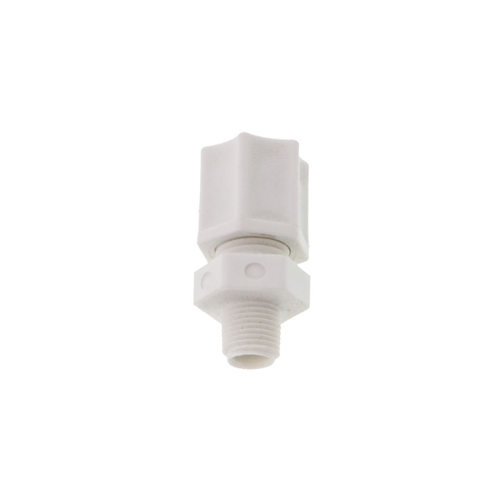 JACO 10-5-2-P-PG Polypropylene Male Connector 5/16 OD Tube x 1/8 MPT