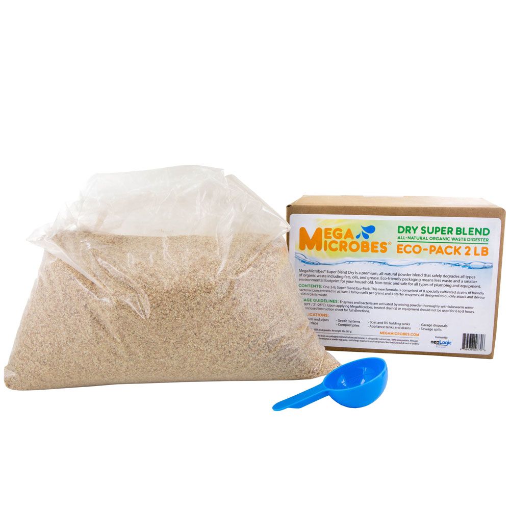 MegaMicrobes Dry Super Blend - Eco Pack 2LB