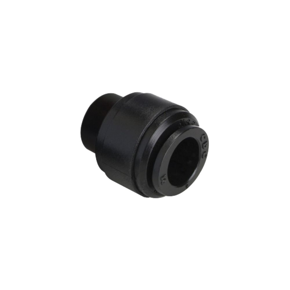 NeoFit - Acetal Black Tube End Stop 15mm tube