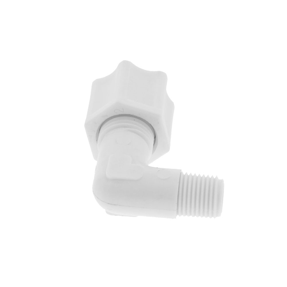 JACO 40-5-2-P-O Polypropylene Male Elbow 5/16 OD Tube x 1/8 MPT