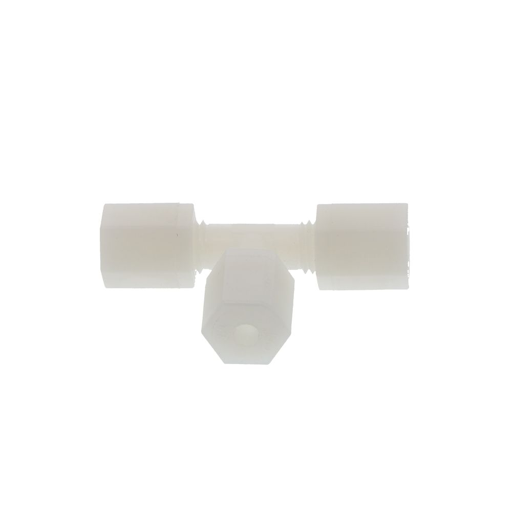 JACO 70-2-N-O Nylon Union Tee 1/8 OD Tube x 1/8 OD Tube x 1/8 OD Tube