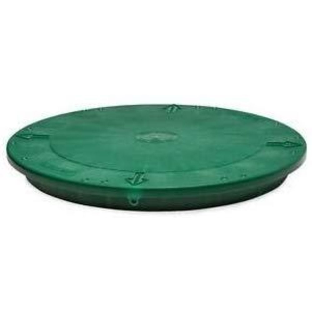 24 x12 Inch Tuf-Tite Bundle - 24x12 riser, 24 inch flat lid & 24 inch ring adapter