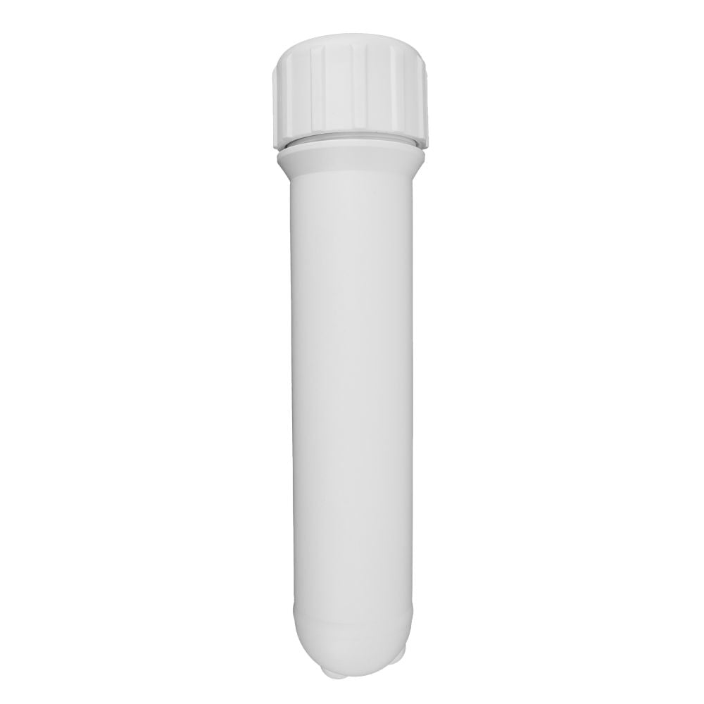 Neo-Pure Membrane Housing for Standard 12" Membranes, 1/8" FNPT Side Ports Permeate/Brine - White