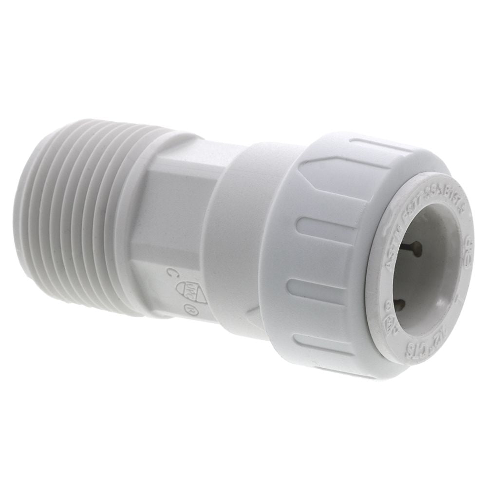 John Guest Male Connector PEX - 1/2 CTS x 3/4 NPT