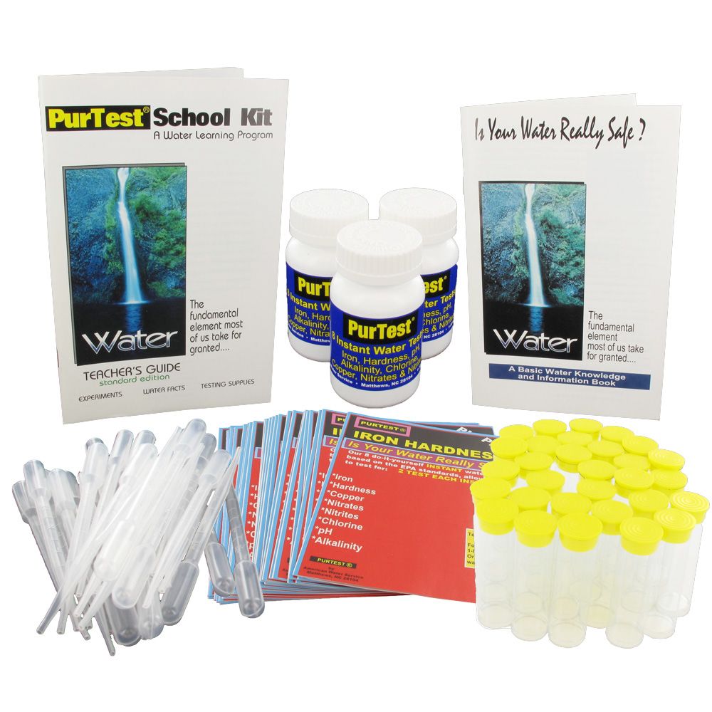 PurTest Standard School Kit - 8 Tests for 30 Students