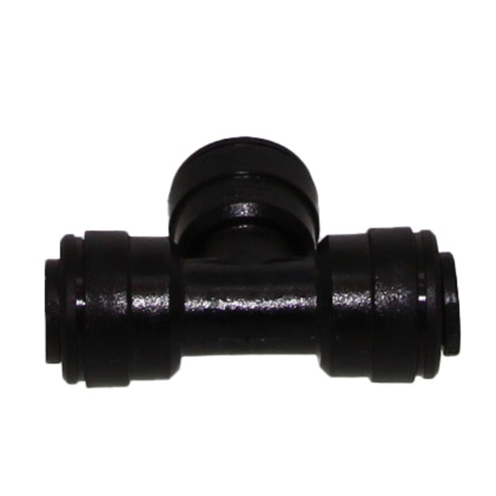 John Guest Union Tee BLACK ACETAL - 22mm
