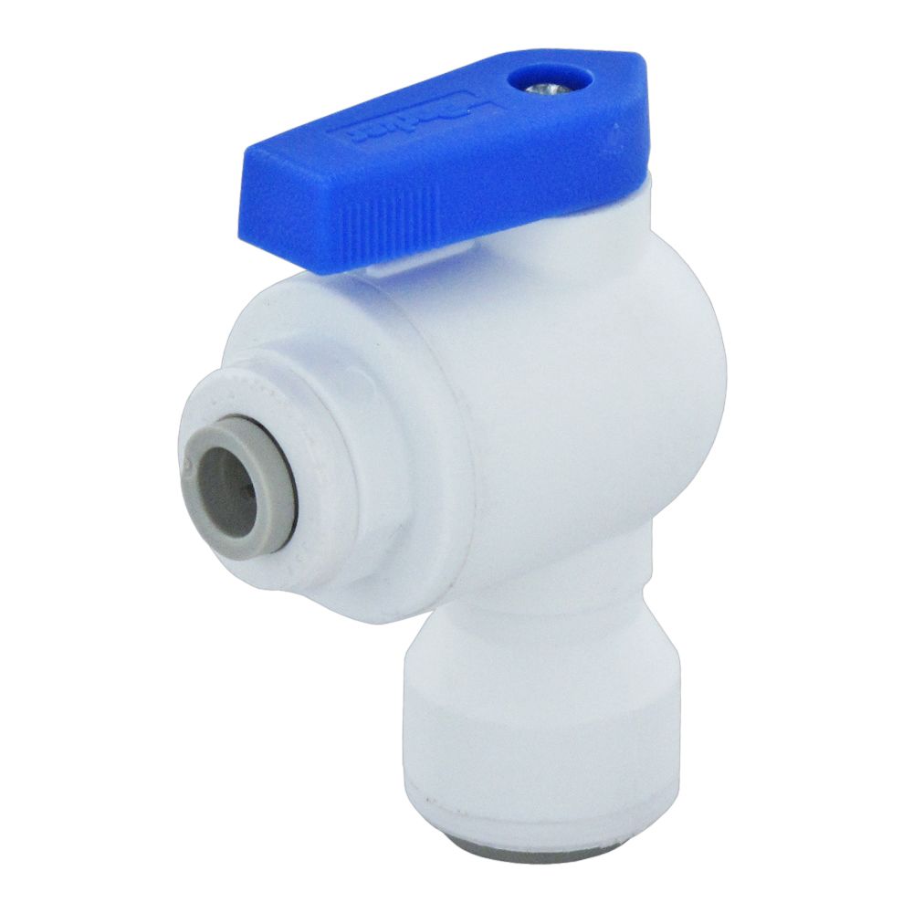 Parker PP6VEU6-MG Valve Elbow Union - 3/8 QC x 3/8 QC