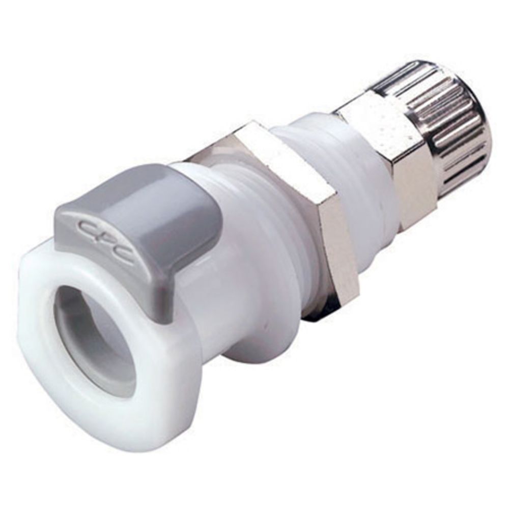 APCD12006 Valved Panel Mount PTF Coupling Body 3/8 PTF