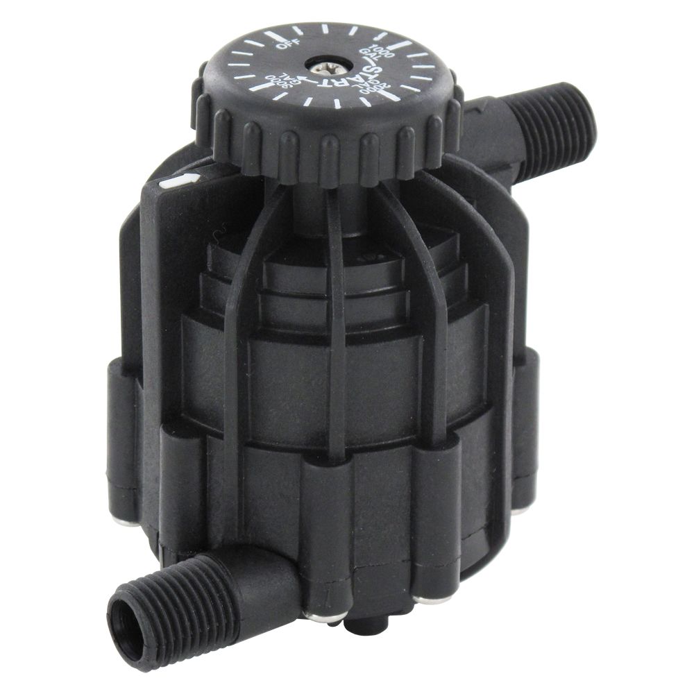 Waterminder WM3000 Gallon Meter 3800 max gal 1/4" MNPT Fittings - White
