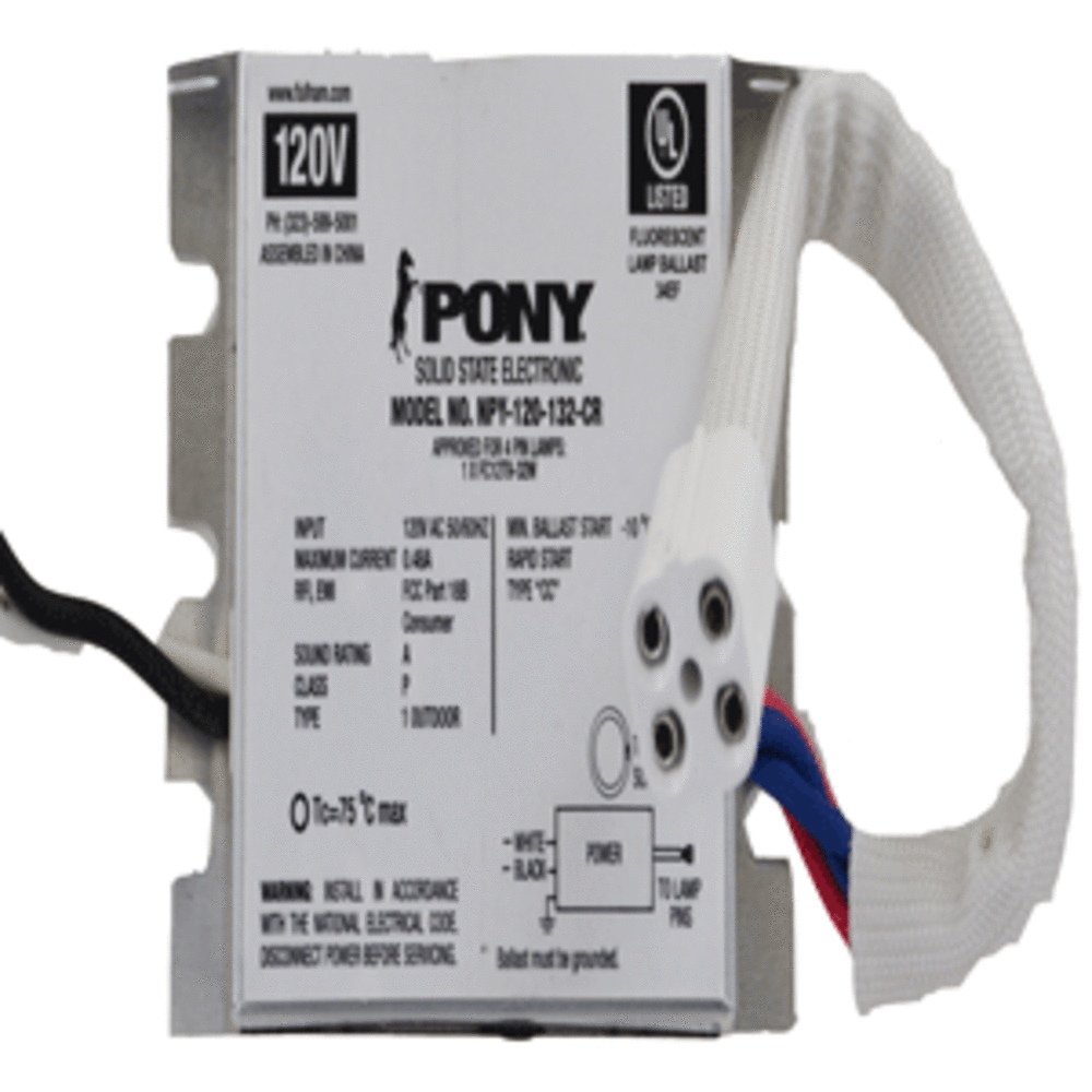 Fulham Pony Electronic Ballast NPY-120-132-CR