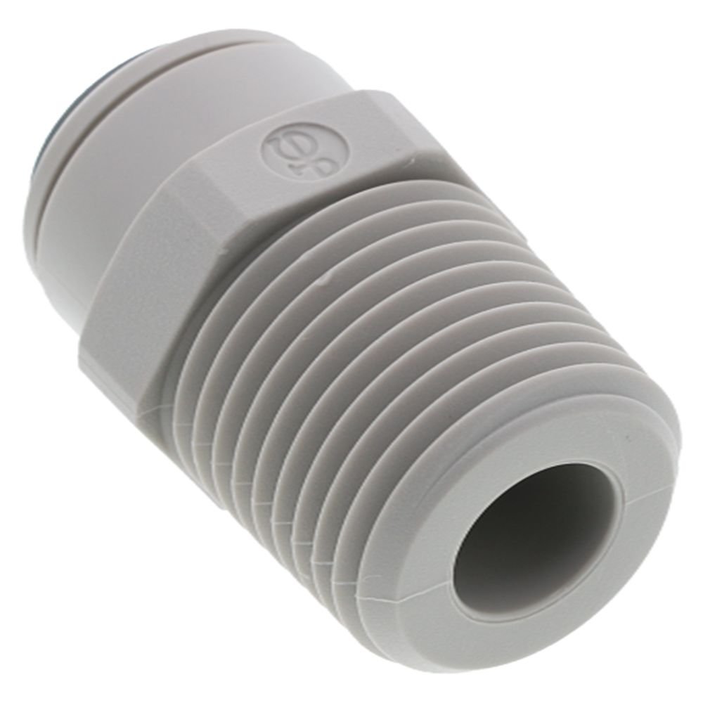 John Guest Male Connector - 3/8 x 1/2 NPTF