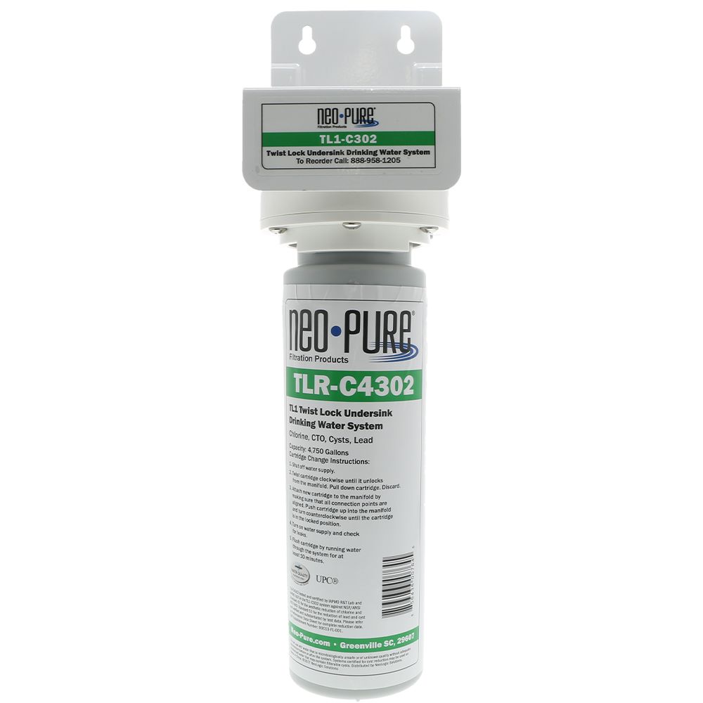 Neo-Pure TL1-C302 Twist Lock Undersink Drinking Water System