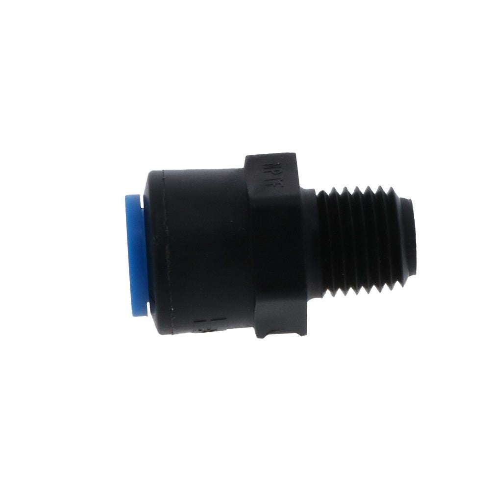 Kynar PVDF Check Valve 3/8 x 1/4 MNPT - 1.5 psi Crack Pressure