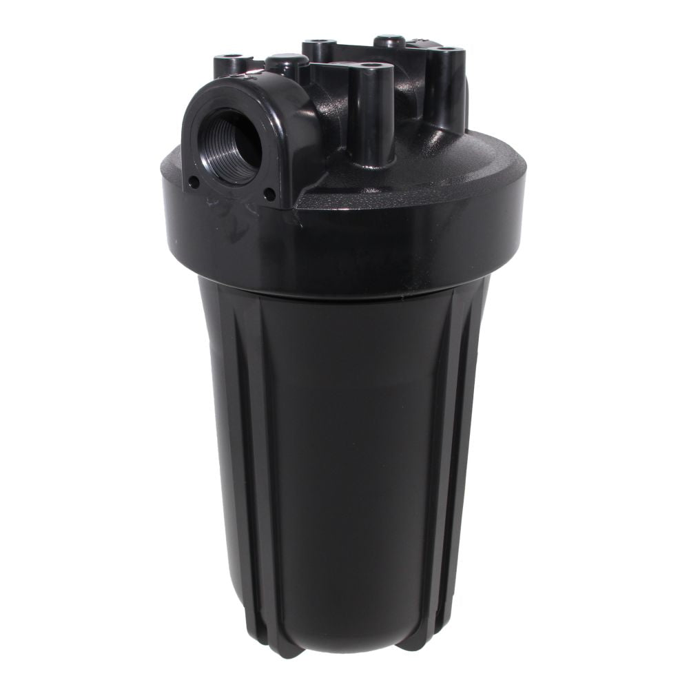 10" Neo-Pure Big Flow Filter Housing Black Cap/Black Sump 3/4" without Pressure Relief