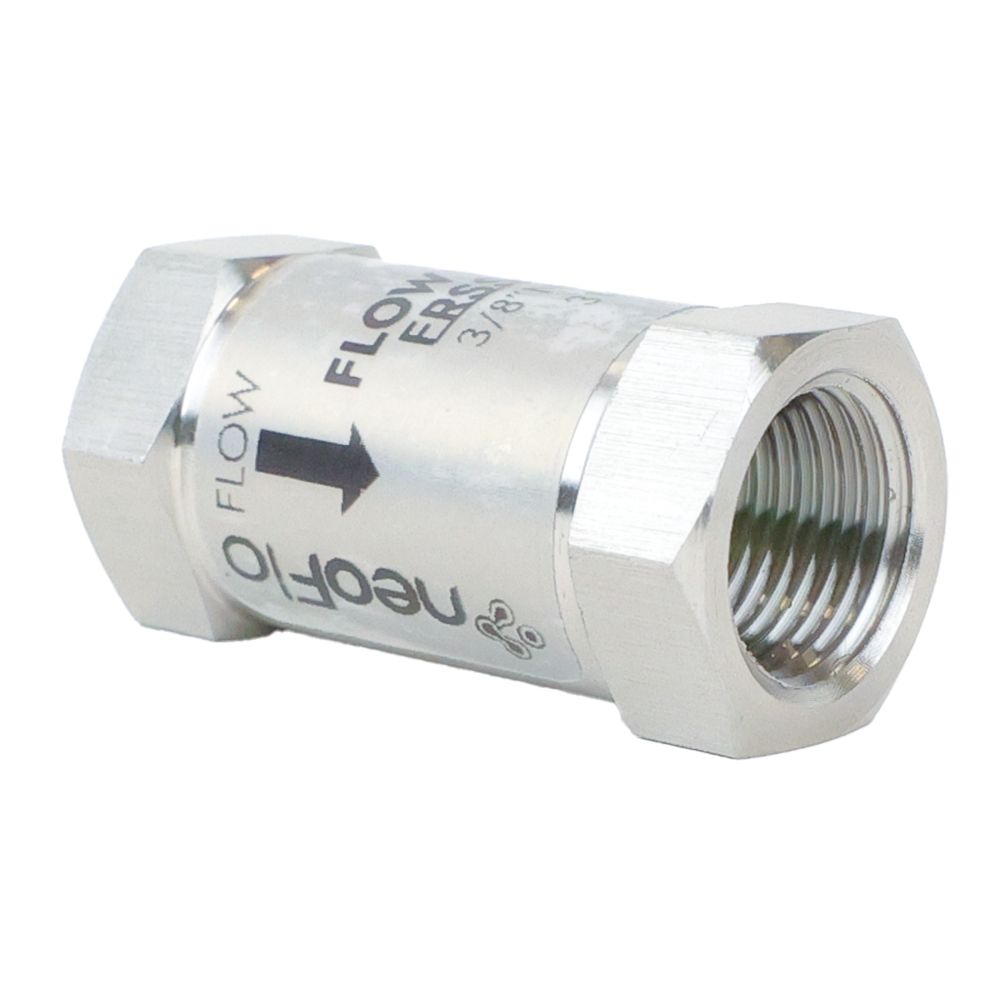 neoFlo Stainless Steel Flow Control 0.5 gpm 316SS 3/8" FPT
